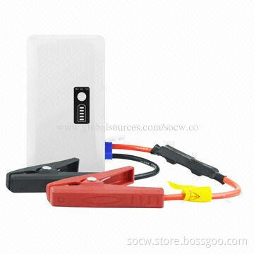 12,000mAh Jump Starter with 200A Starting Current, 145 x 80 x 24mm Size